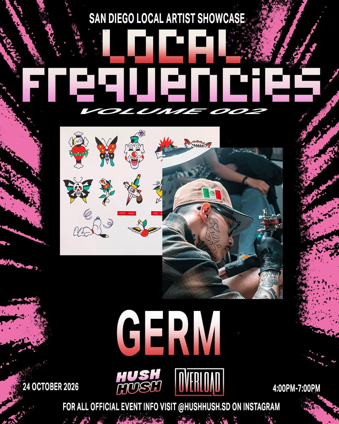 Jeremy "Germ" Mendones, Local Frequencies card