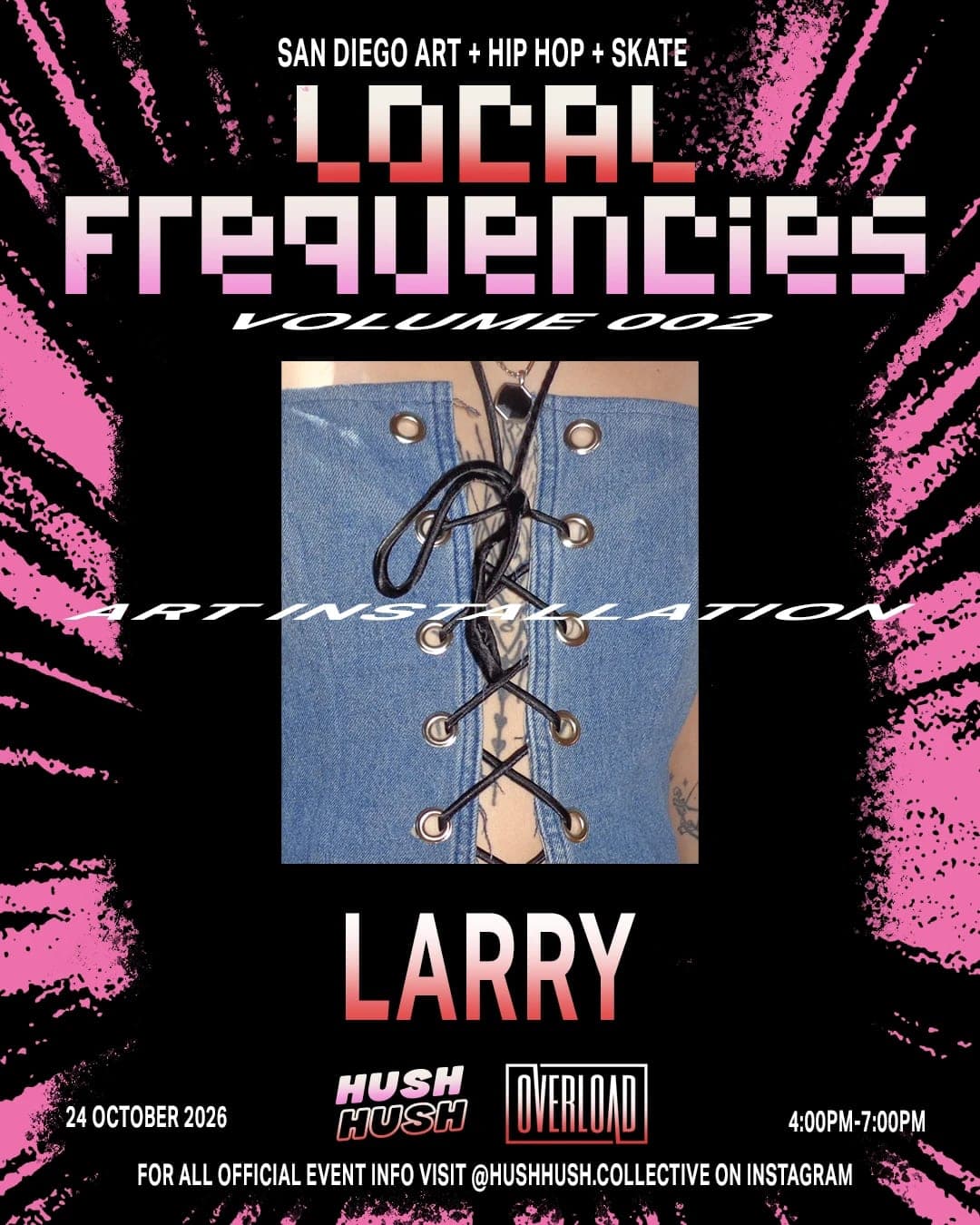 Larry, Local Frequencies artist card